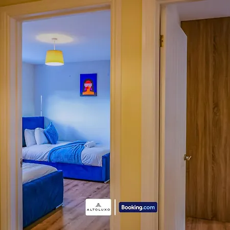 Deja Blue By Altoluxoexperience Short Lets & Serviced With Free Parking بريستول