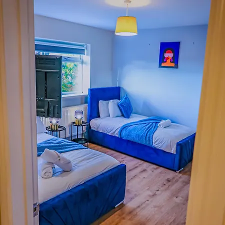 Deja Blue Luxury 3br By Altoluxo Short Lets & Serviced With Free Wifi & Parking Feriehus *